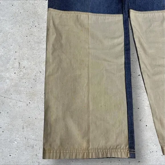 Snoop Dogg Denim Canvas Baggy Jeans Work Pants Size 34‎ - Picture 3 of 8